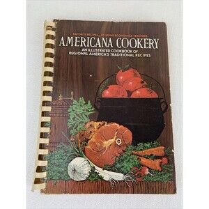 Vintage Americana Cookery Cookbook Home Economics Teachers Recipes Illustrated